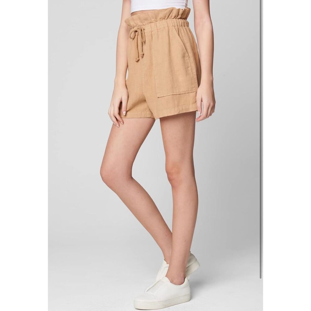 NWT Large BLANK NYC Drawstring Paperbag Shorts, Comfortable & Stylish